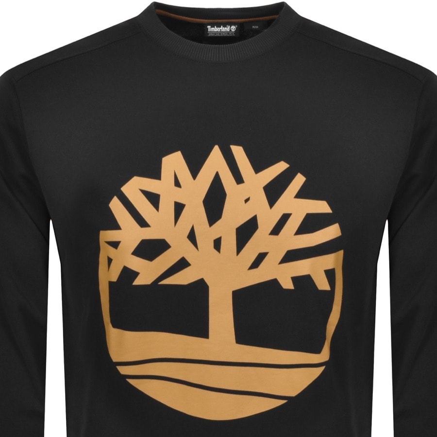 Alternative Image for ProductTimberland Crew Neck Logo Sweatshirt Black2